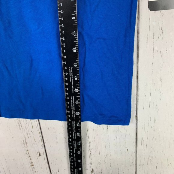 Adidas‎ Football Medium Casual T-Shirt Blue New Youth - Picture 3 of 6